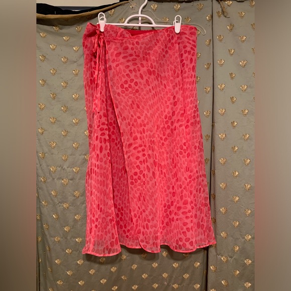 Cato Pink Animal Print 2000’s Skirt Size Large - Picture 2 of 5